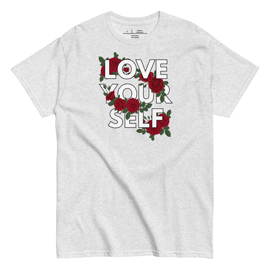 LOVE YOUR SELF Floral Unisex Tee