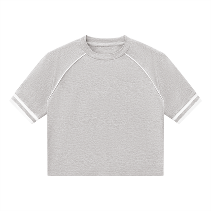 womens,tops,top,tshirt,tshirts,raglan,fashion,gymwear,sportswear,casual,ribbed,clothing,activewear