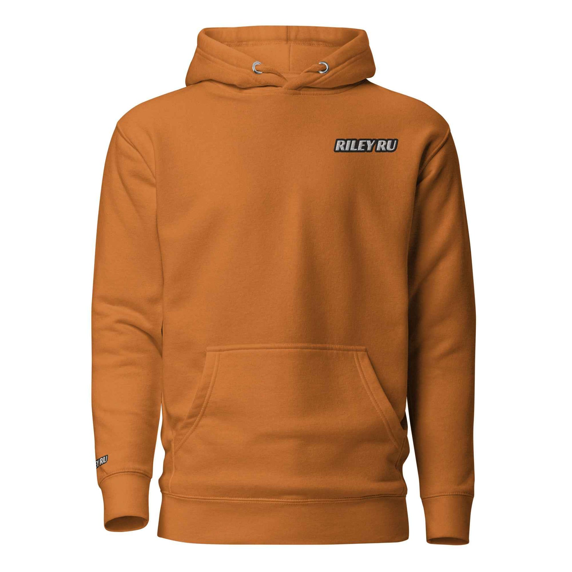 RILEY RU Embroidered Logo Sport Unisex Hoodie