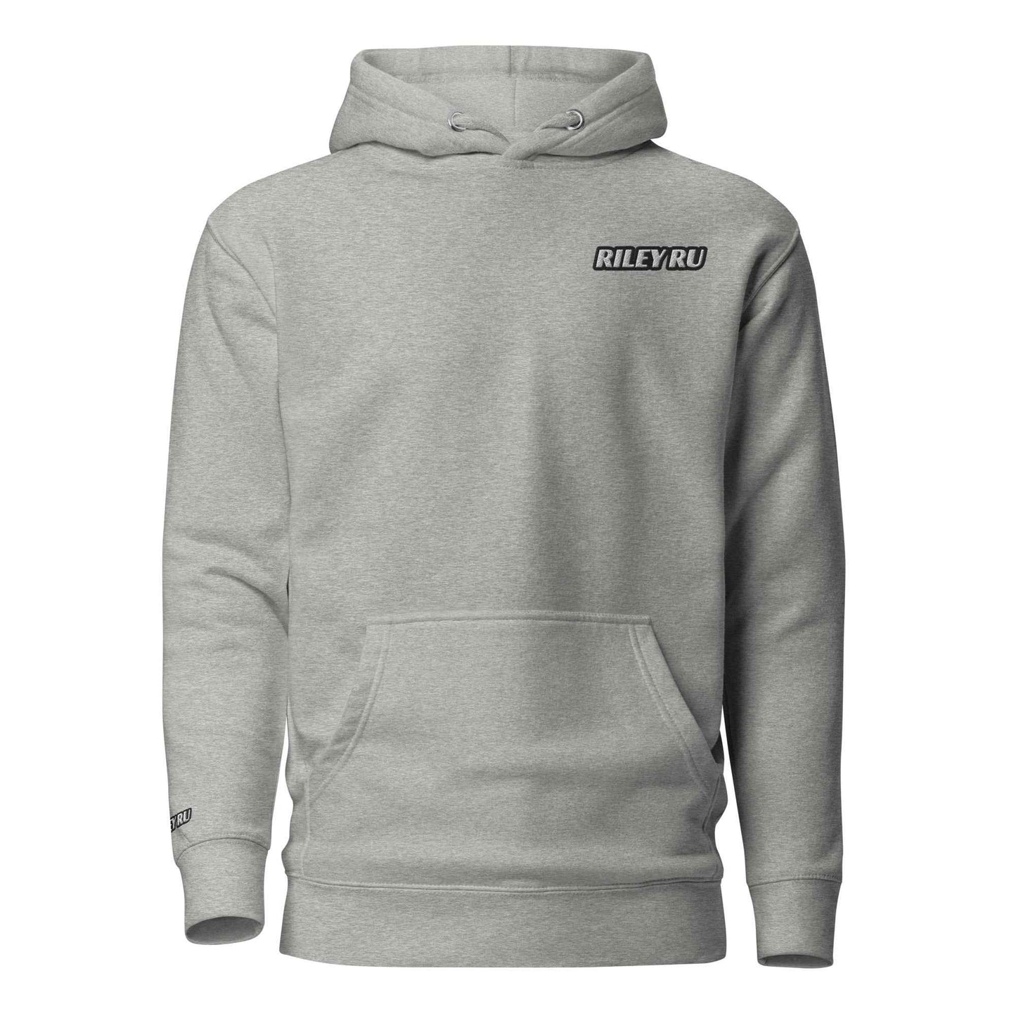 RILEY RU Embroidered Logo Sport Unisex Hoodie