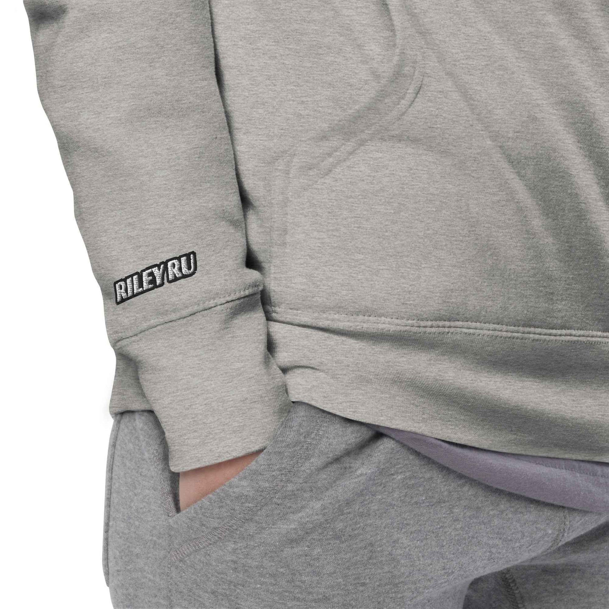 RILEY RU Embroidered Logo Sport Unisex Hoodie