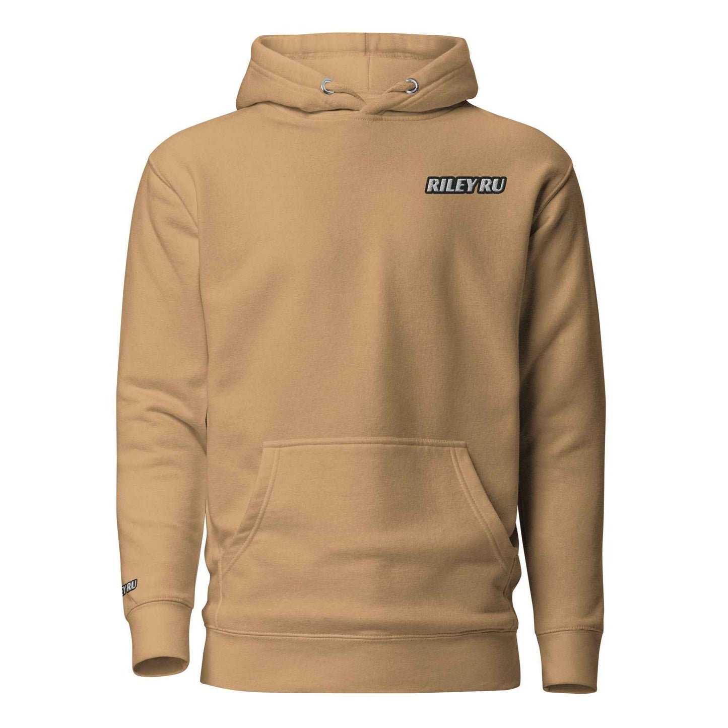 RILEY RU Embroidered Logo Sport Unisex Hoodie