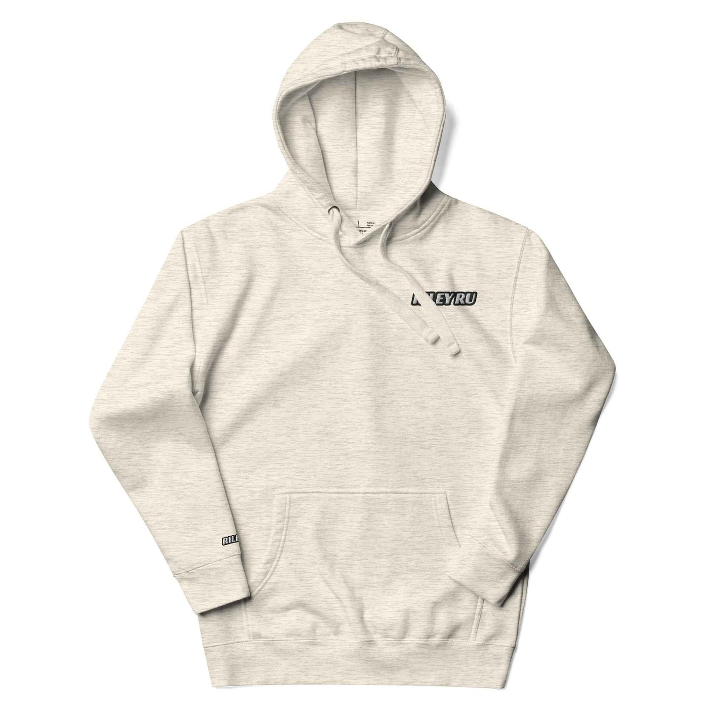 RILEY RU Embroidered Logo Sport Unisex Hoodie