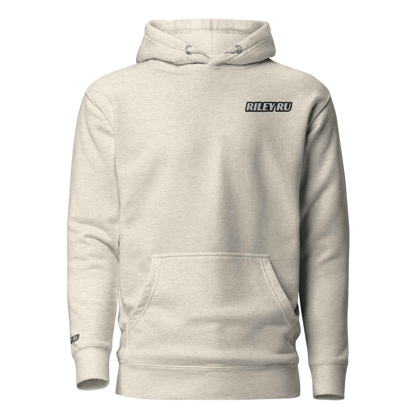 RILEY RU Embroidered Logo Sport Unisex Hoodie