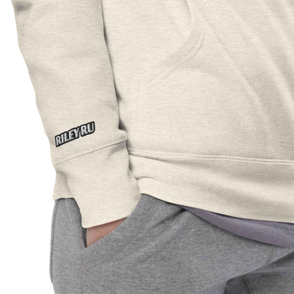 RILEY RU Embroidered Logo Sport Unisex Hoodie