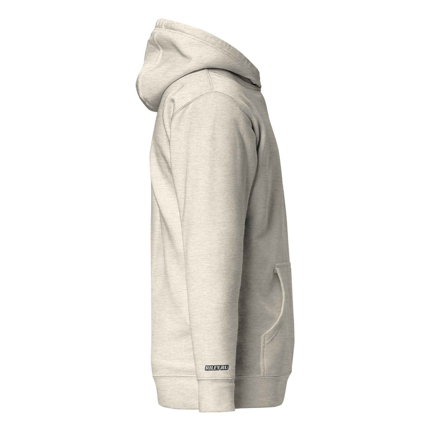 RILEY RU Embroidered Logo Sport Unisex Hoodie