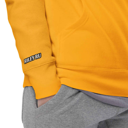 RILEY RU Embroidered Logo Sport Unisex Hoodie