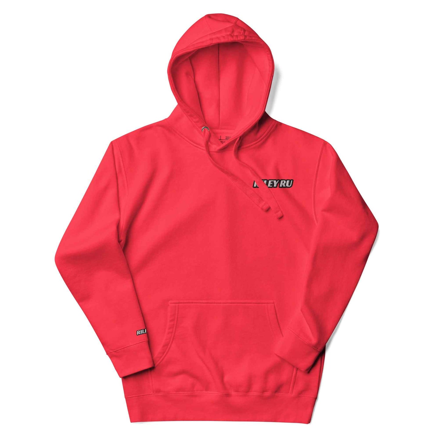 RILEY RU Embroidered Logo Sport Unisex Hoodie