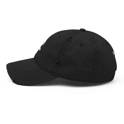 RILEY RU Embroidered Logo Distressed Dad Hat