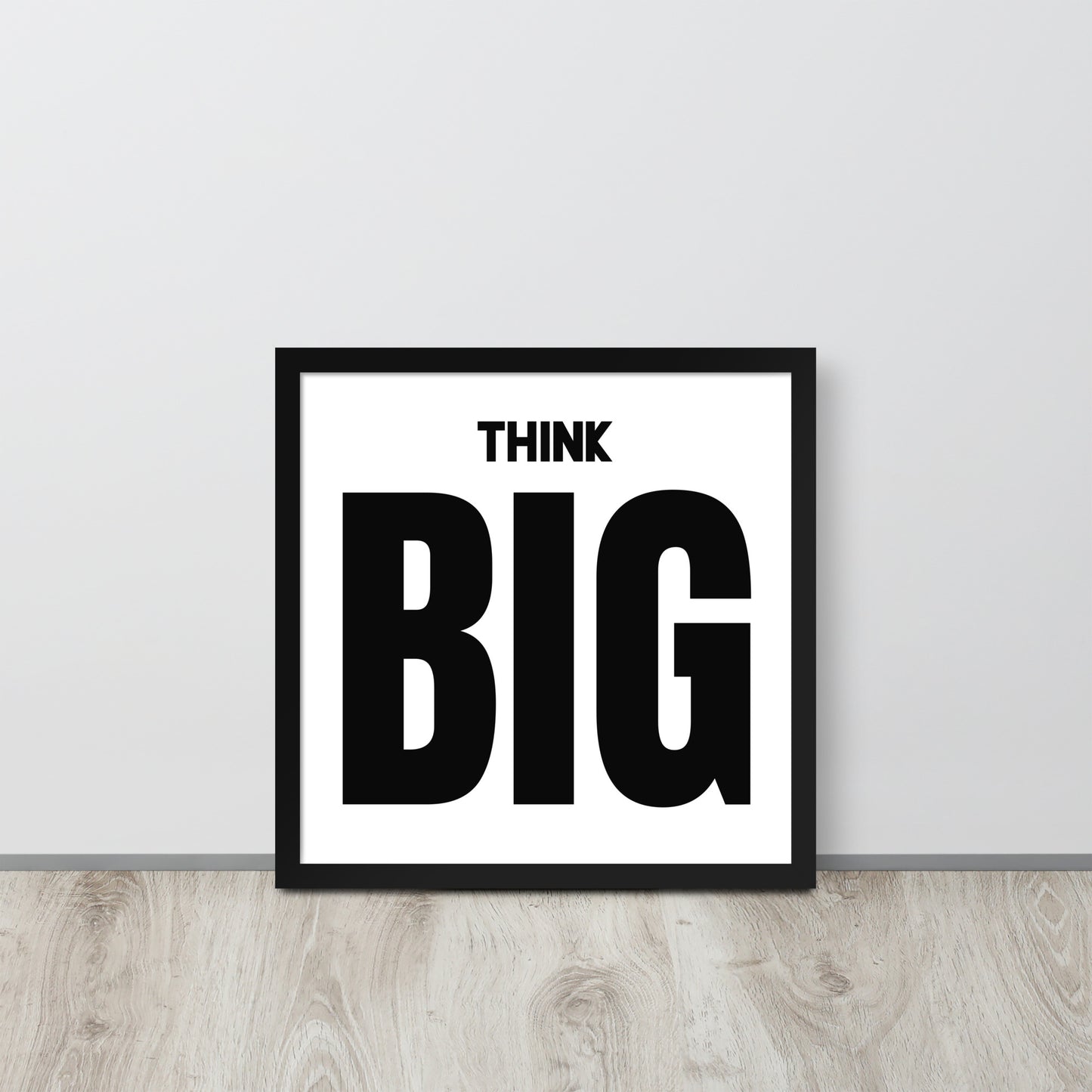 RILEY RU - Think Big - Framed poster