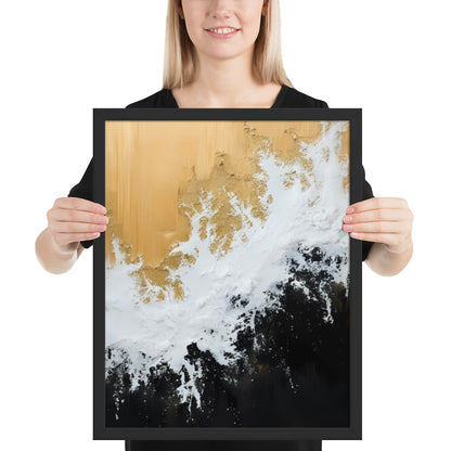 RILEY RU Abstract Framed Poster