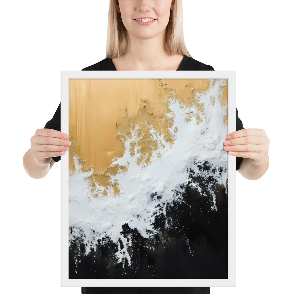 RILEY RU Abstract Framed Poster