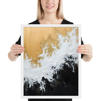 RILEY RU Abstract Framed Poster