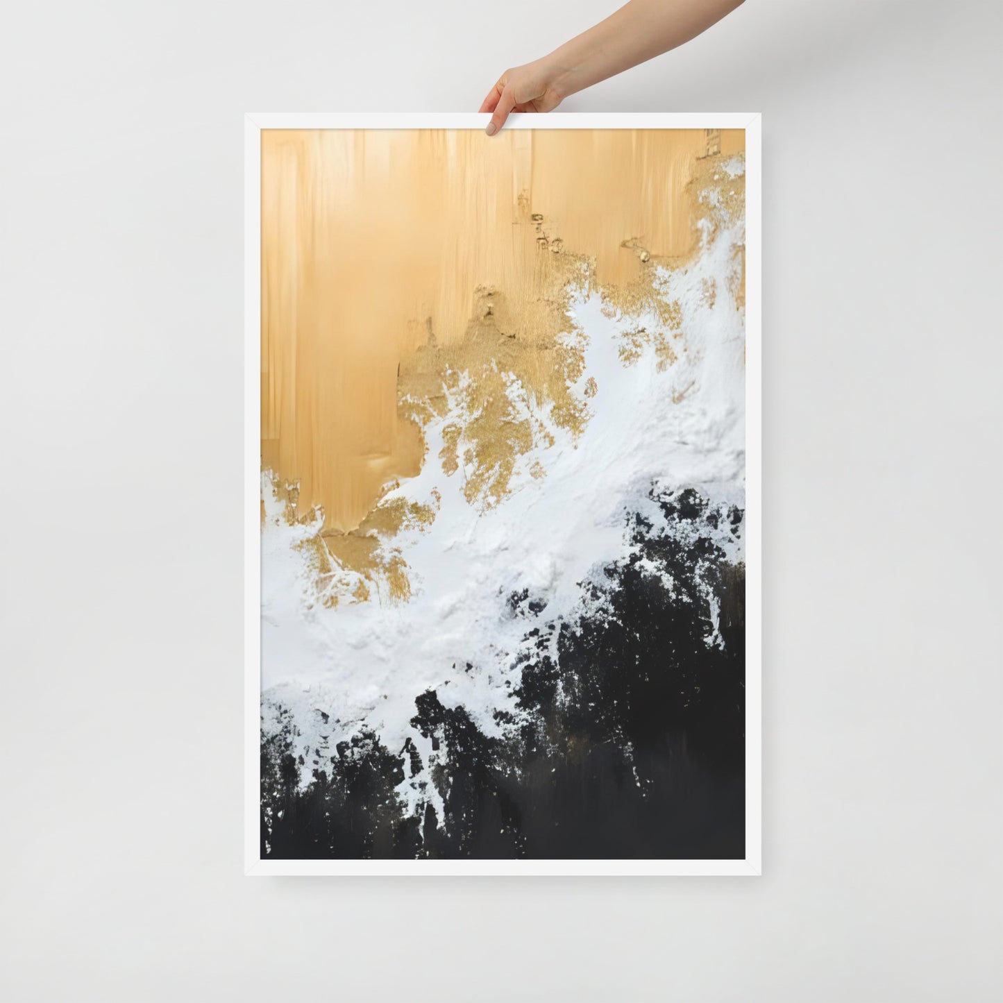 RILEY RU Abstract Framed Poster