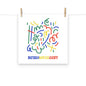 Colorful abstract design with 'NEUROMIVERGENT' text on a white background