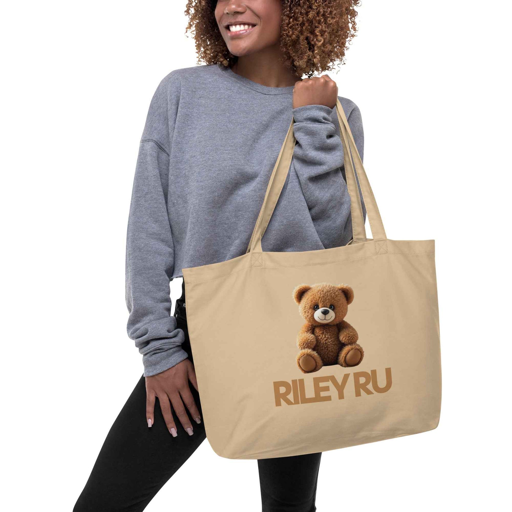 RILEY RU Teddy Large Organic Tote Bag