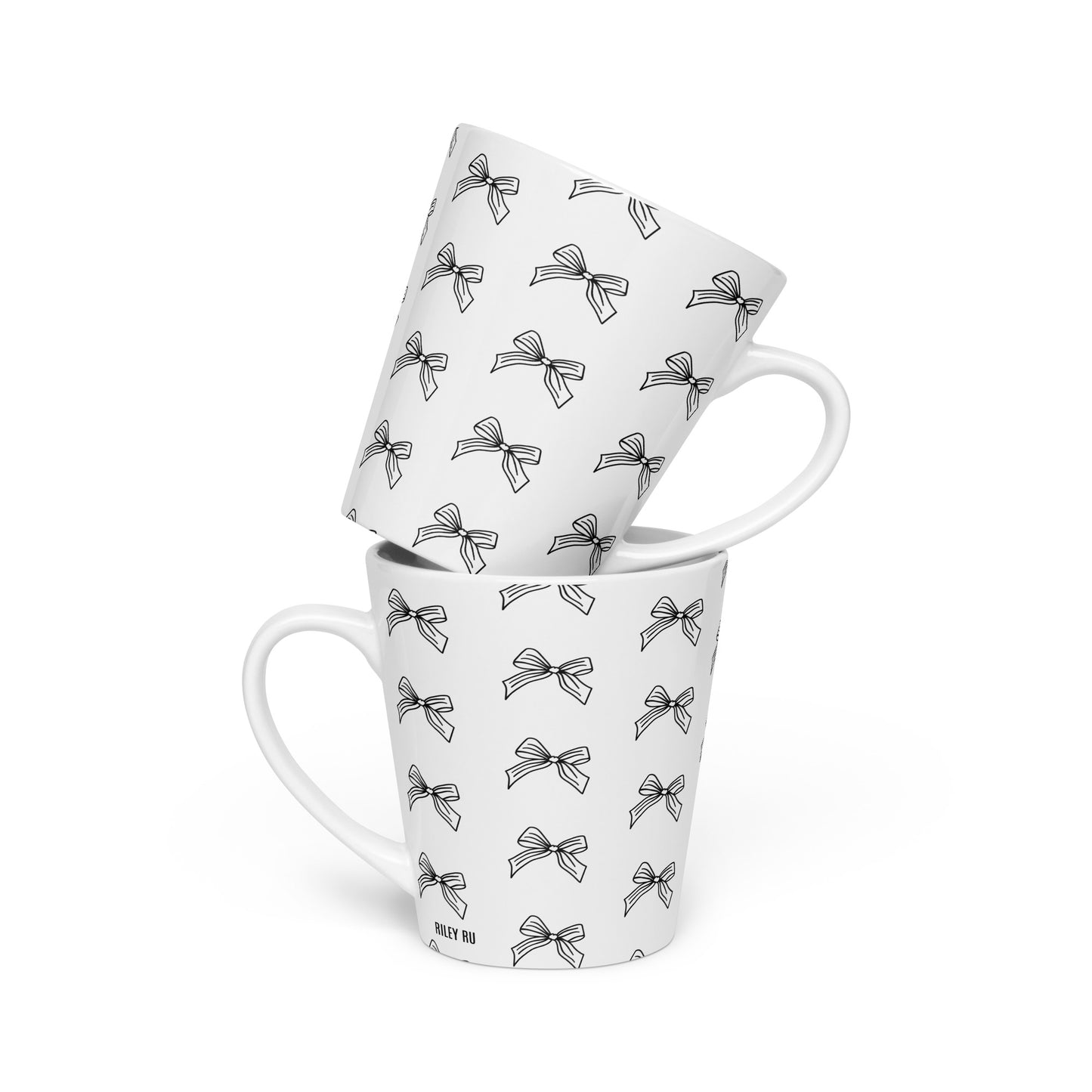 RILEY RU Nœuds esquissés - Tasse à café latte 35 cl