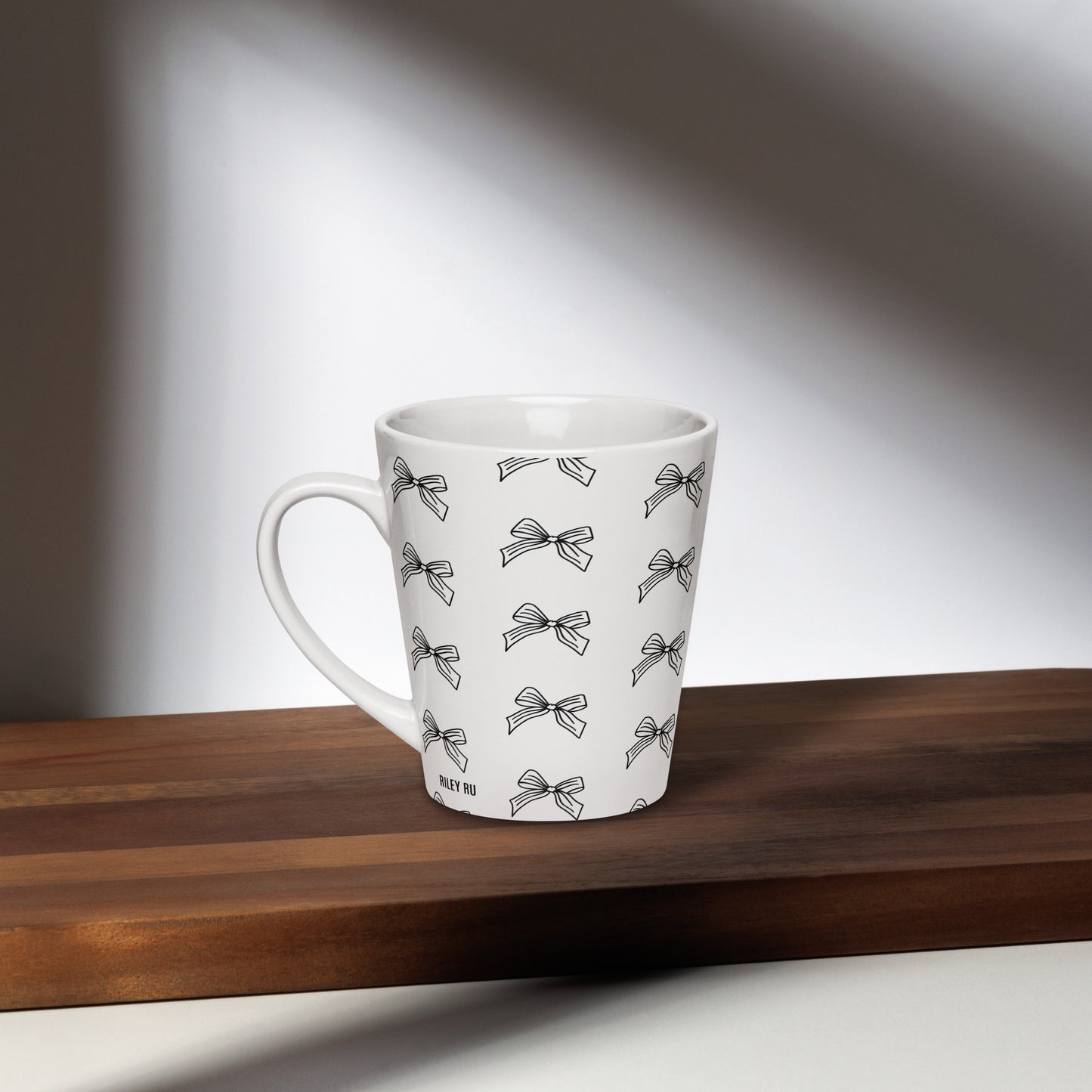 RILEY RU Nœuds esquissés - Tasse à café latte 35 cl