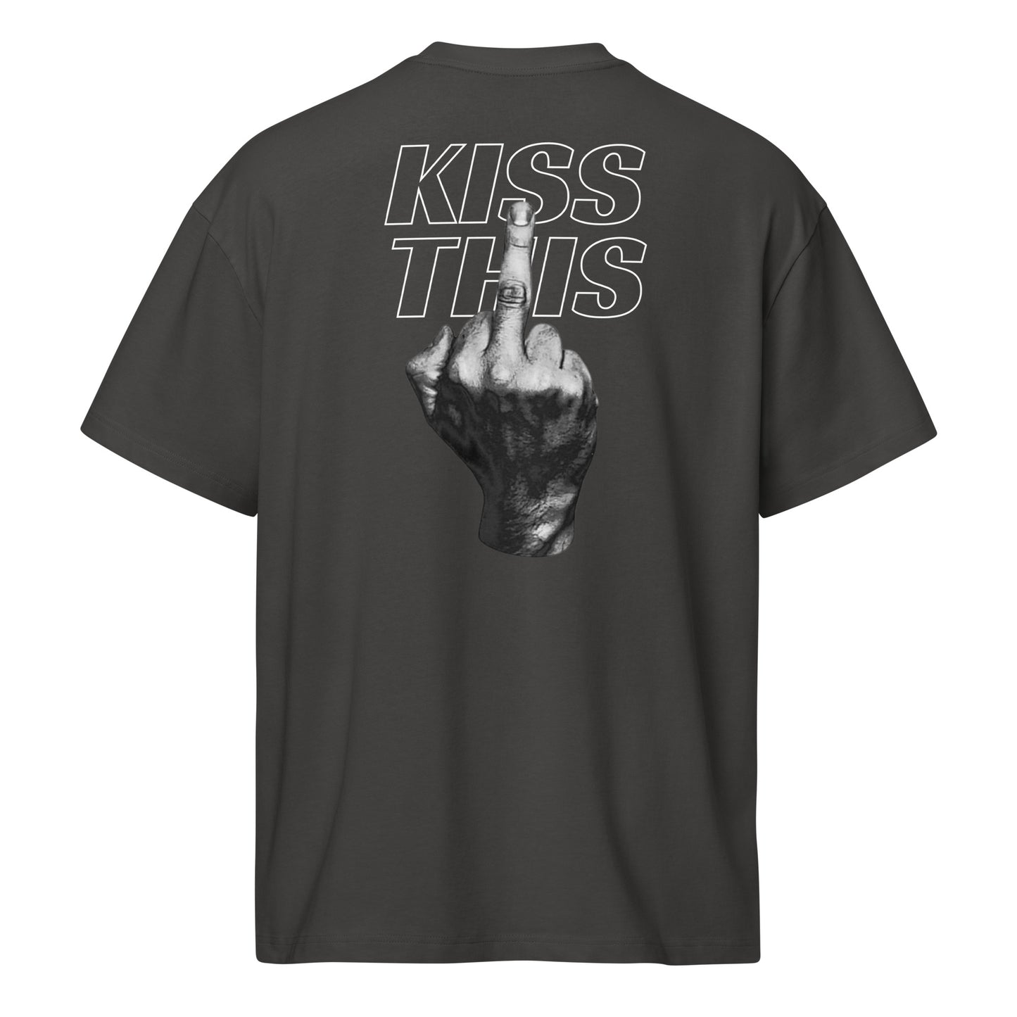 RILEY RU - KISS THIS au dos - T-shirt unisexe coupe droite