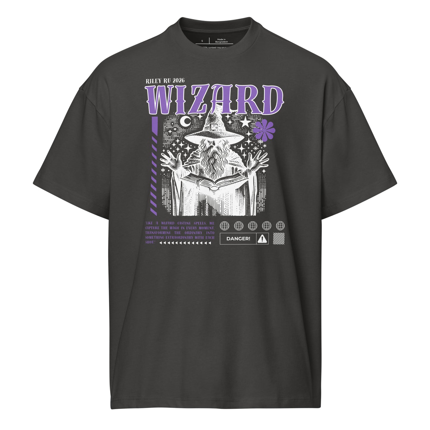 RILEY RU - WIZARD - Unisex Box Tee