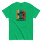 Green t-shirt with 'Summer' and palm tree design on a white background