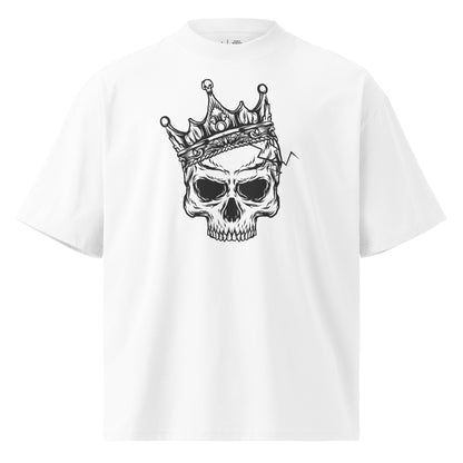 CROWNED SKULL Unisex Oversized T-Shirt