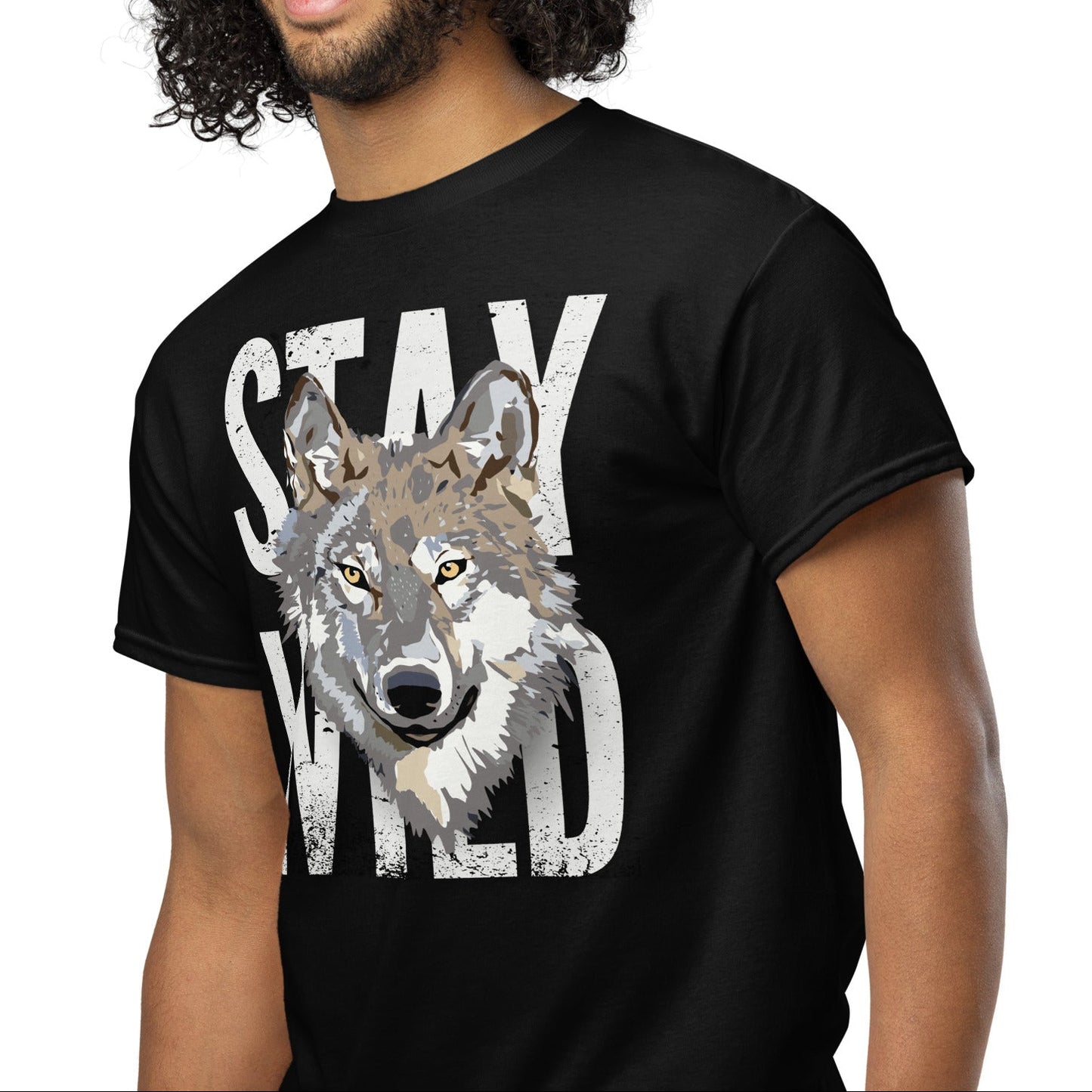 STAY WILD Unisex DryBlend® T-Shirt