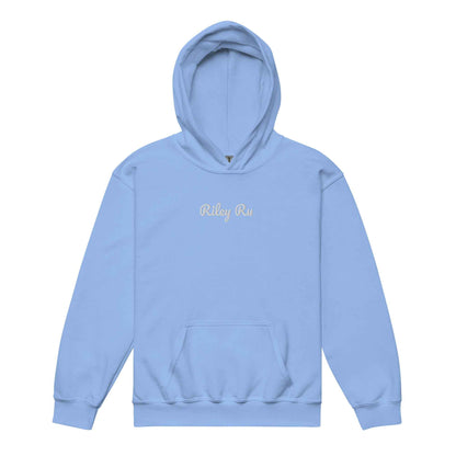 RILEY RU Embroidered Logo Youth Hoodie