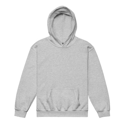 RILEY RU Embroidered Logo Youth Hoodie